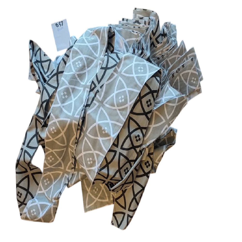 ŚCINKI TKANINY BAWEŁNA PASKI B57 / 8 CM