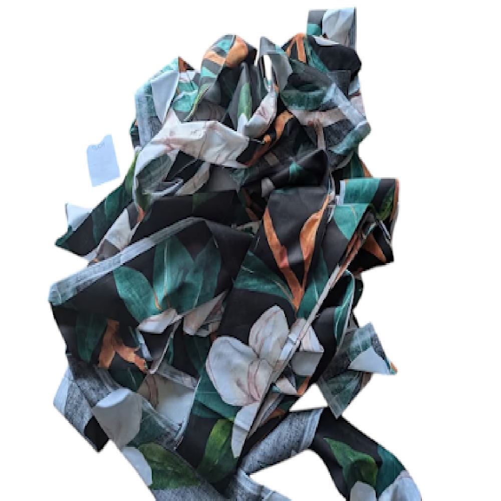 ŚCINKI TKANINY BAWEŁNA PASKI B66/ 9 CM