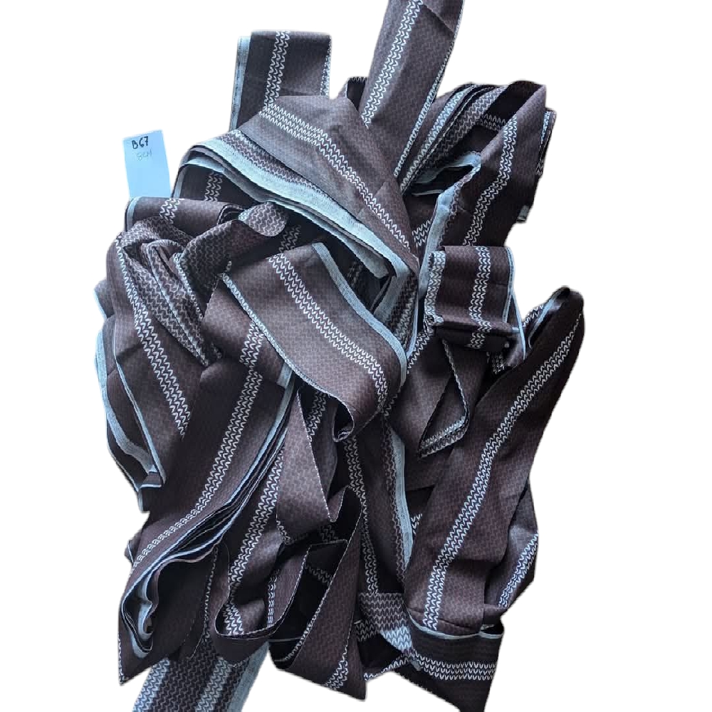 ŚCINKI TKANINY BAWEŁNA PASKI B67/ 8 CM