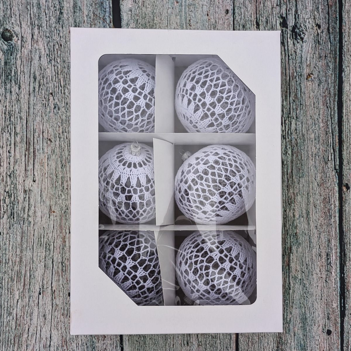 ZESTAW 6 SZT. BOMBEK WZÓR B02 / 11CM