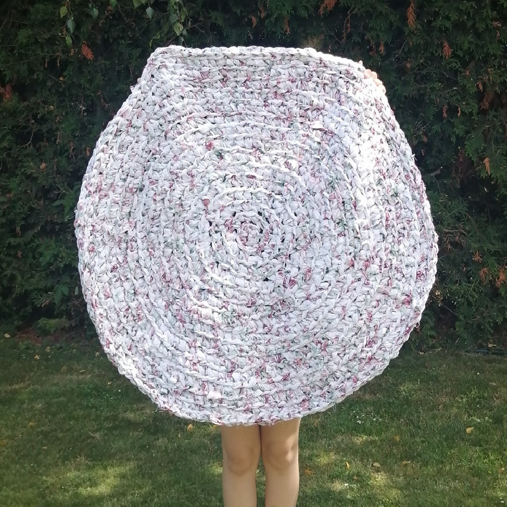 DYWAN SZYDEŁKOWY OKRĄGŁY 90 CM