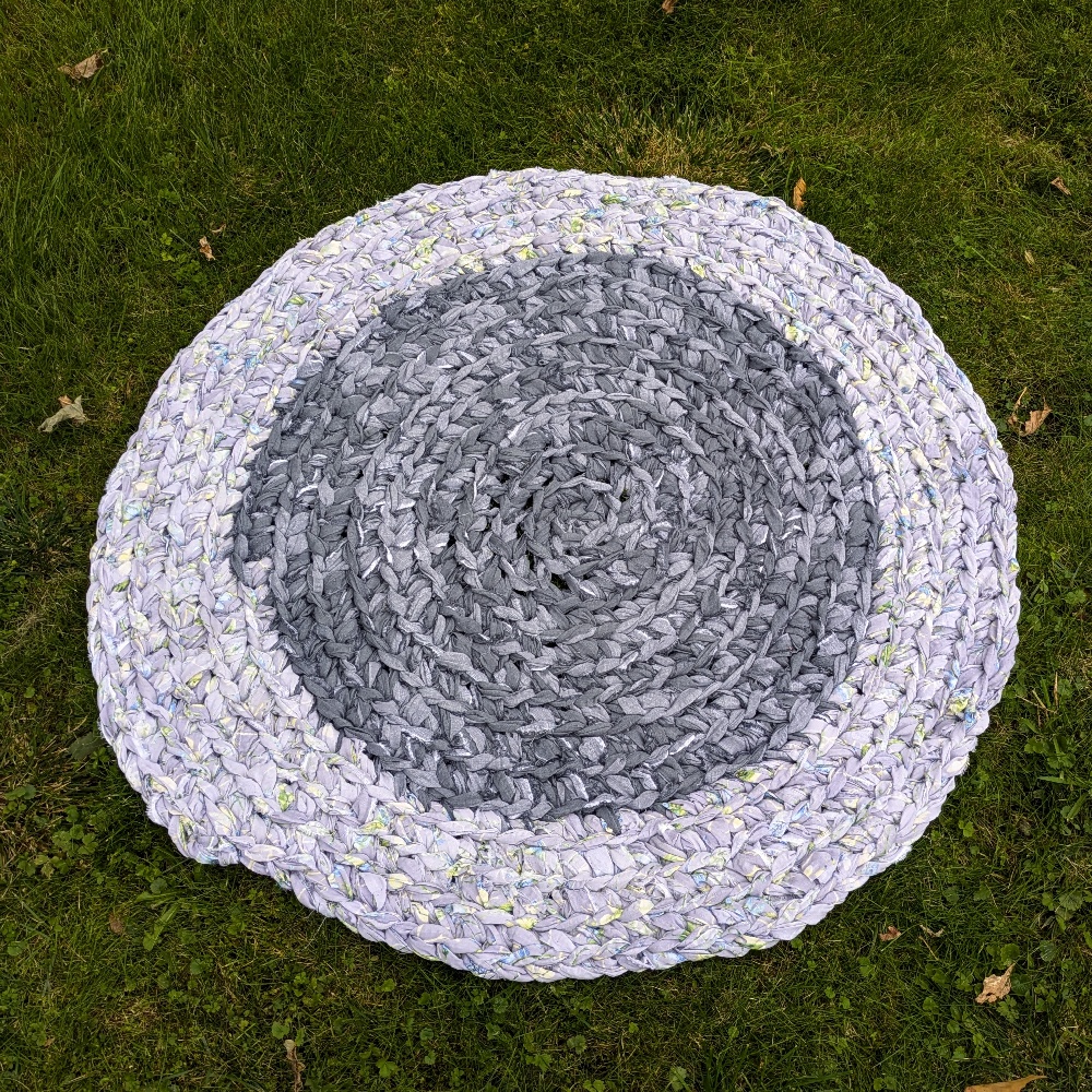 DYWAN SZYDEŁKOWY OKRĄGŁY 80 CM