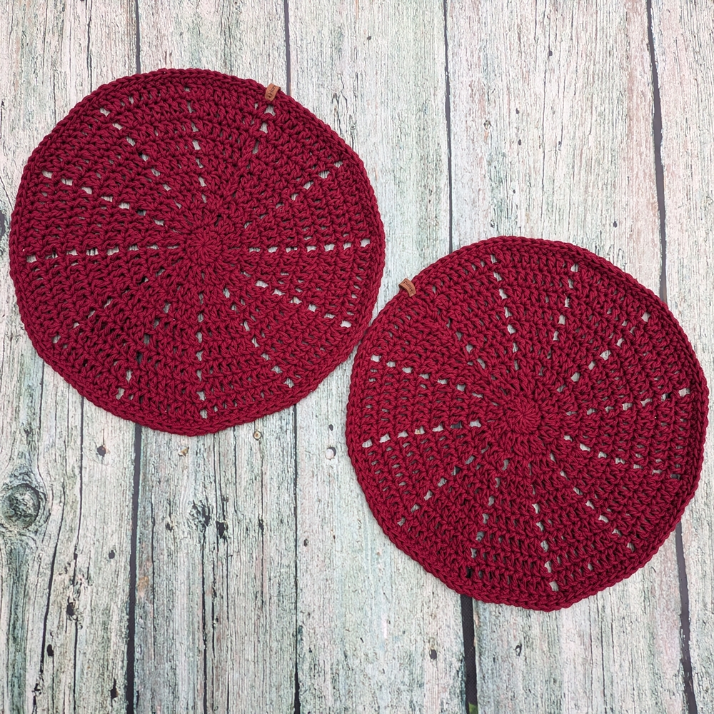 PODKŁADKI POD TALERZE 2 SZTUKI 35CM