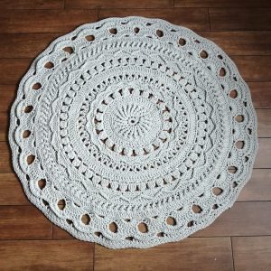 Dywan adwentowy – miesiąc pracy, tysiące oczek i efekt WOW.