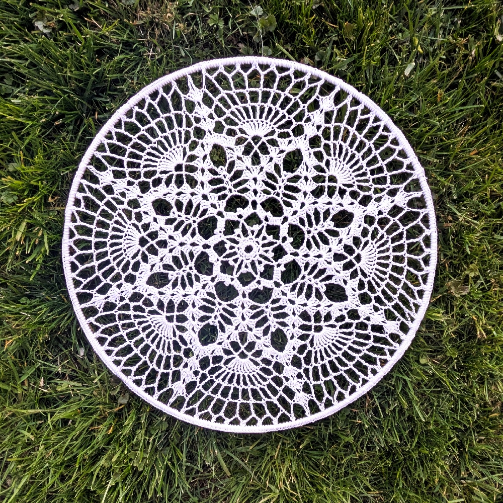MANDALA SZYDEŁKOWA 30CM - obrazek 4
