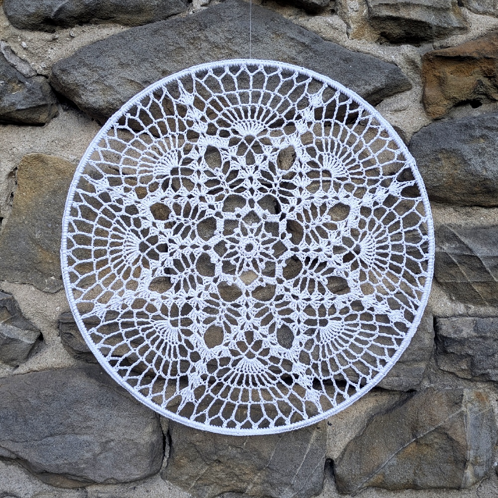 MANDALA SZYDEŁKOWA 30CM