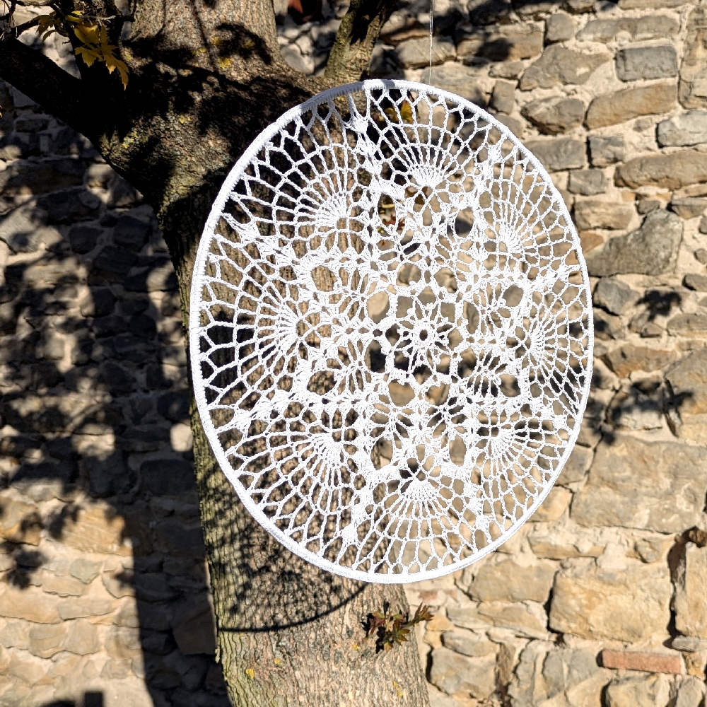 MANDALA SZYDEŁKOWA 30CM - obrazek 3