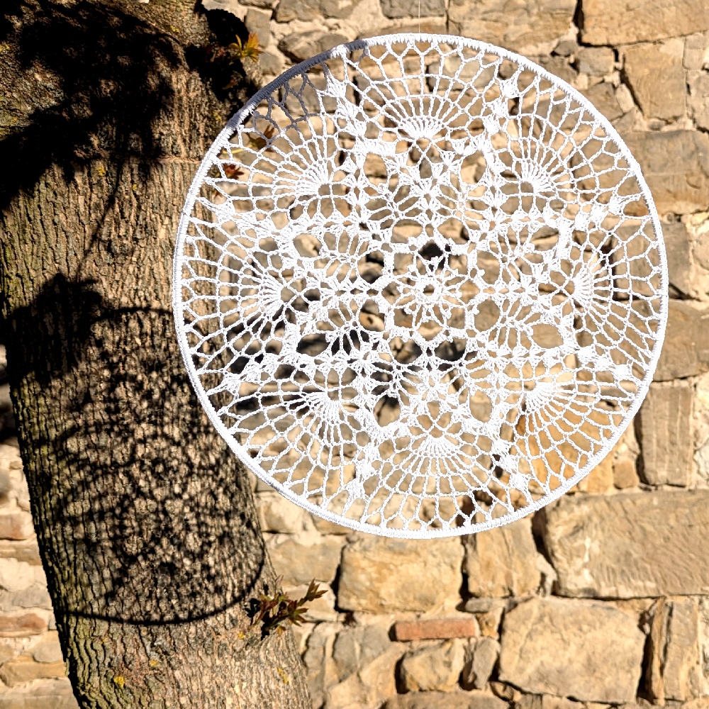MANDALA SZYDEŁKOWA 30CM - obrazek 2